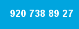 920 738 89 27 920 738 89 27
